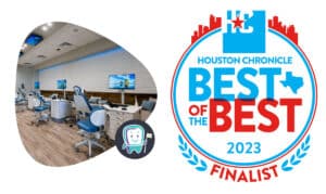 Luna became top 3 finalist in Houston Chronicle best of the best pediatric dentistry