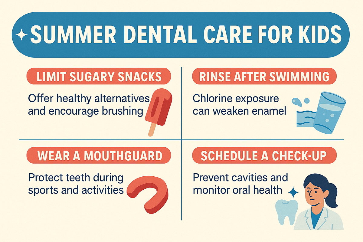 summer dental care for kids
